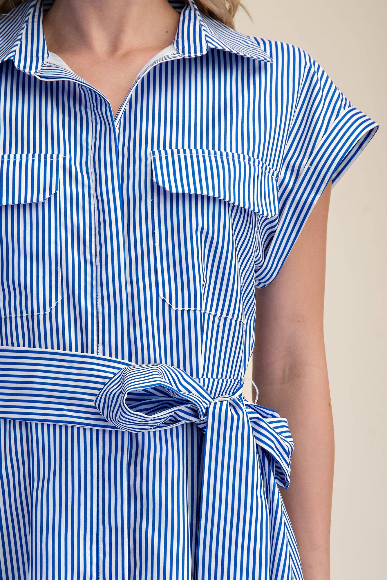 Shore Club Midi Dress-Royal