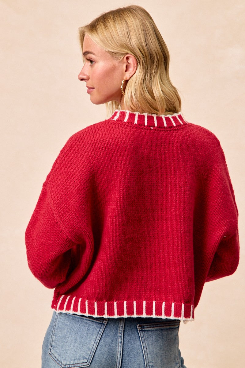 Merry &amp; Bright Sequin Sweater