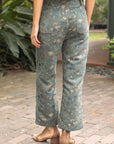 Velvet Canvas Wide Leg Pants