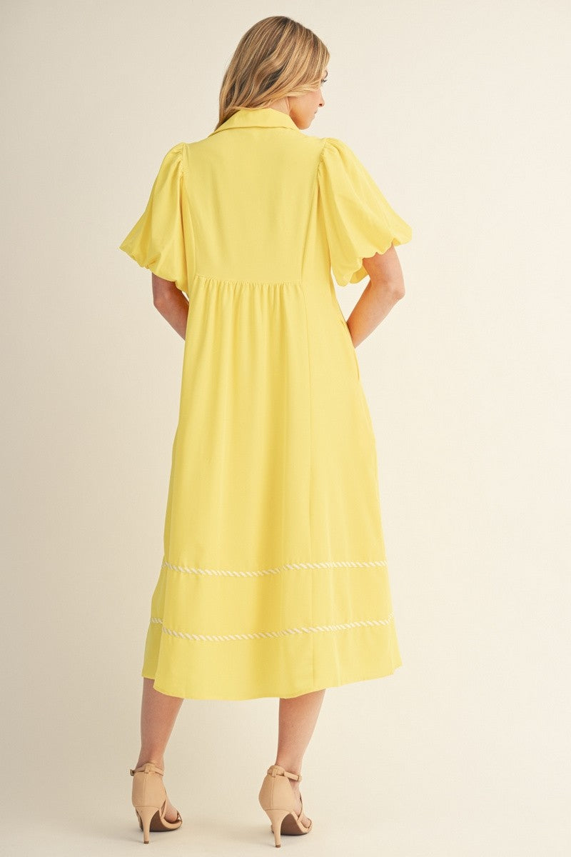 Sunset Glow Midi Dress