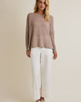 Love Luxe Knit Top-Oatmeal