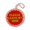 Leave by Nine Ornament