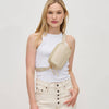 Jaxx Belt Bag - Fanny Pack- Ivory