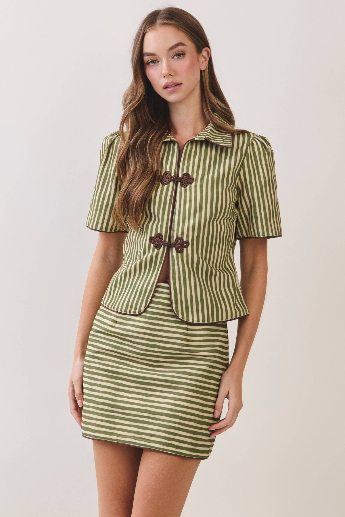 Country House Collared Top