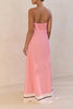 Loft Party Strapless Maxi Dress