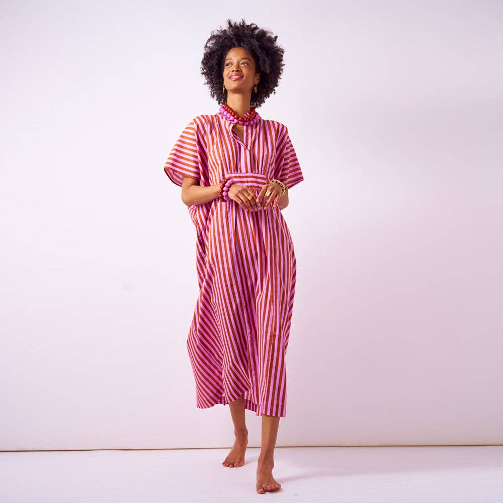 Margot Stripe Kaftan