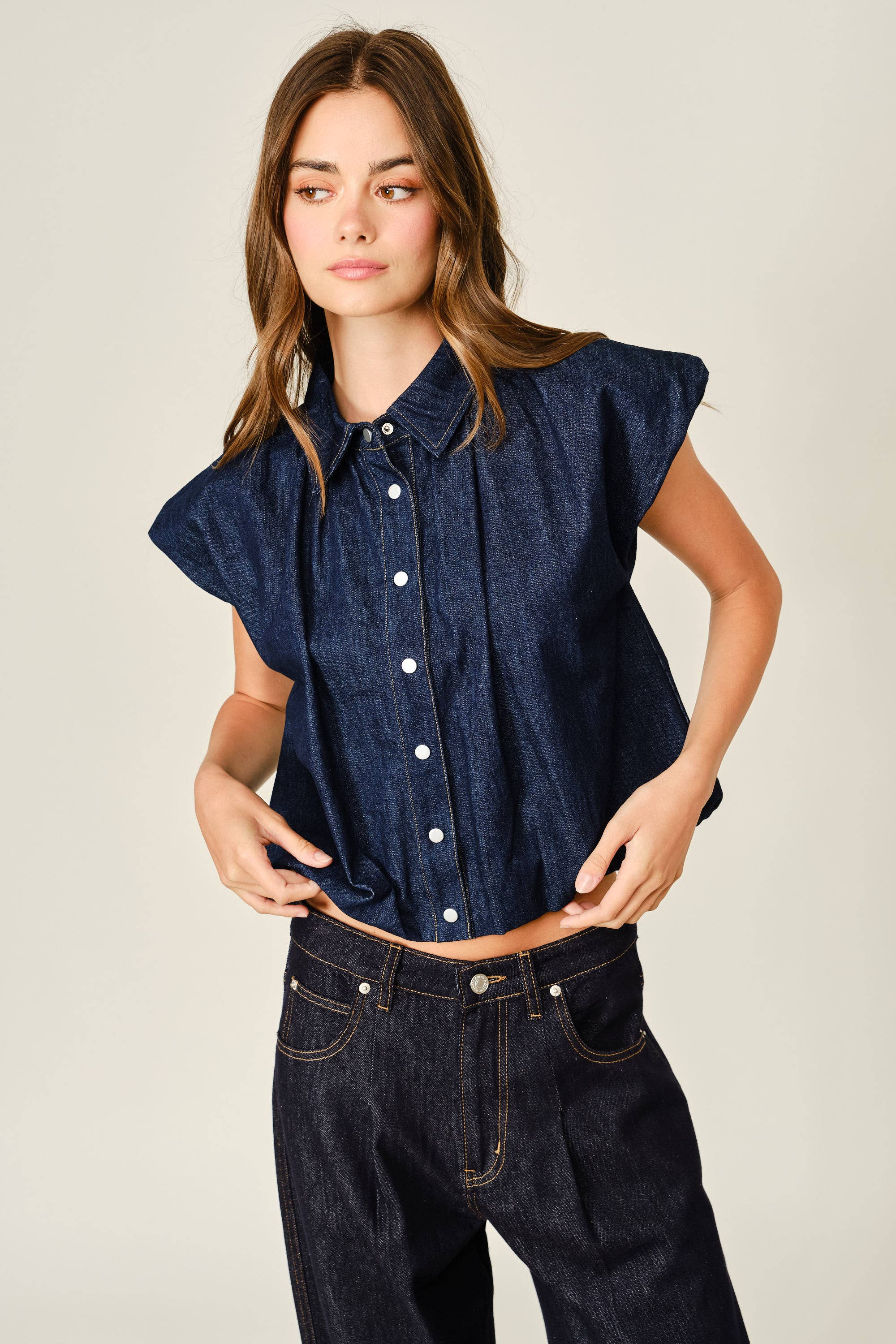 Twilight Denim Top