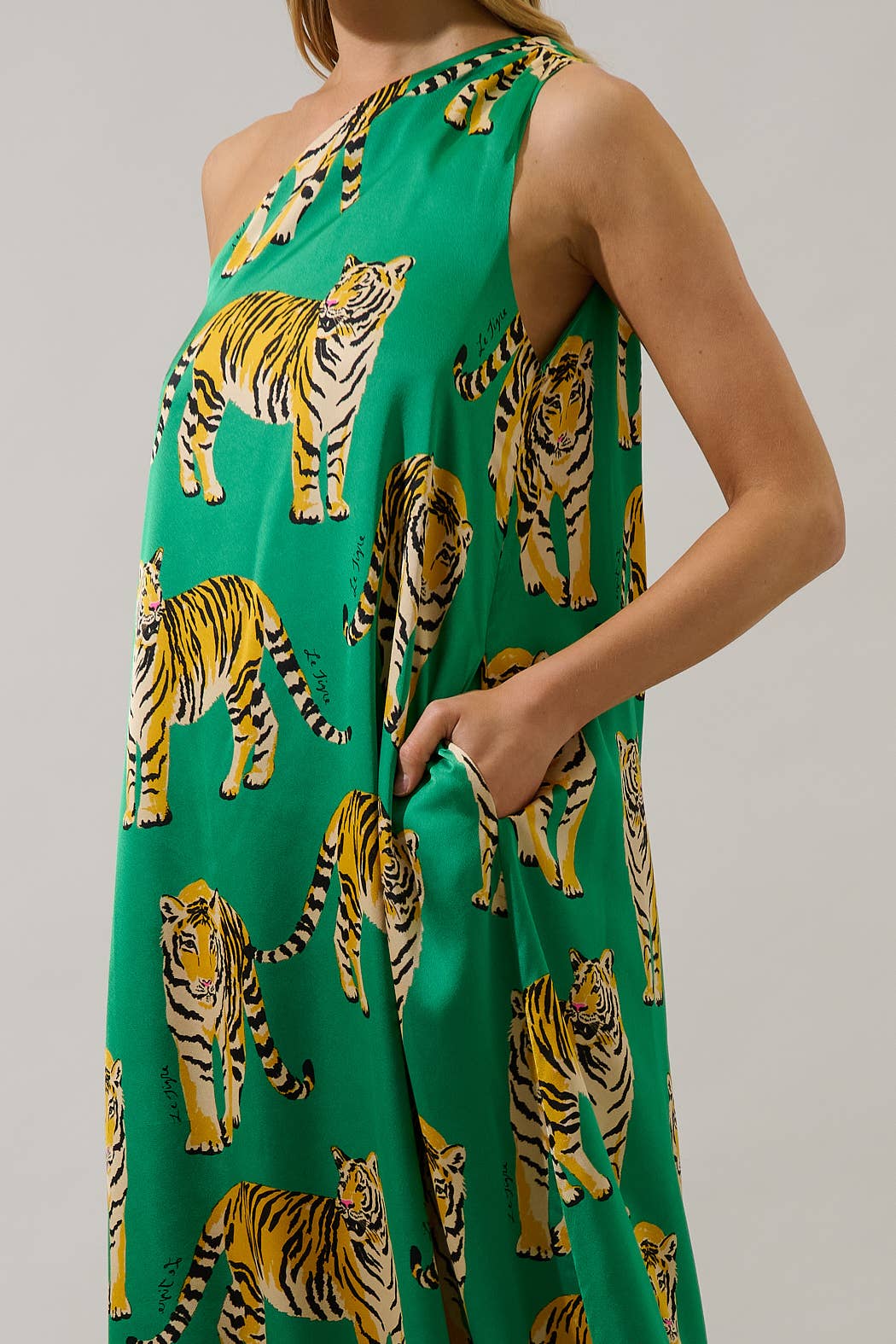 Fearless One Shoulder Maxi Dress