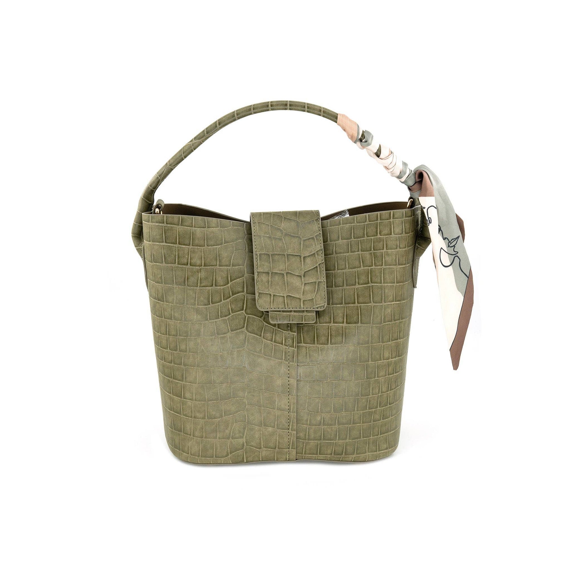 Lucia Handbag-Olive