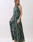 Floral Vine Maxi Dress