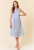 Graceful Moments Floral Midi Dress