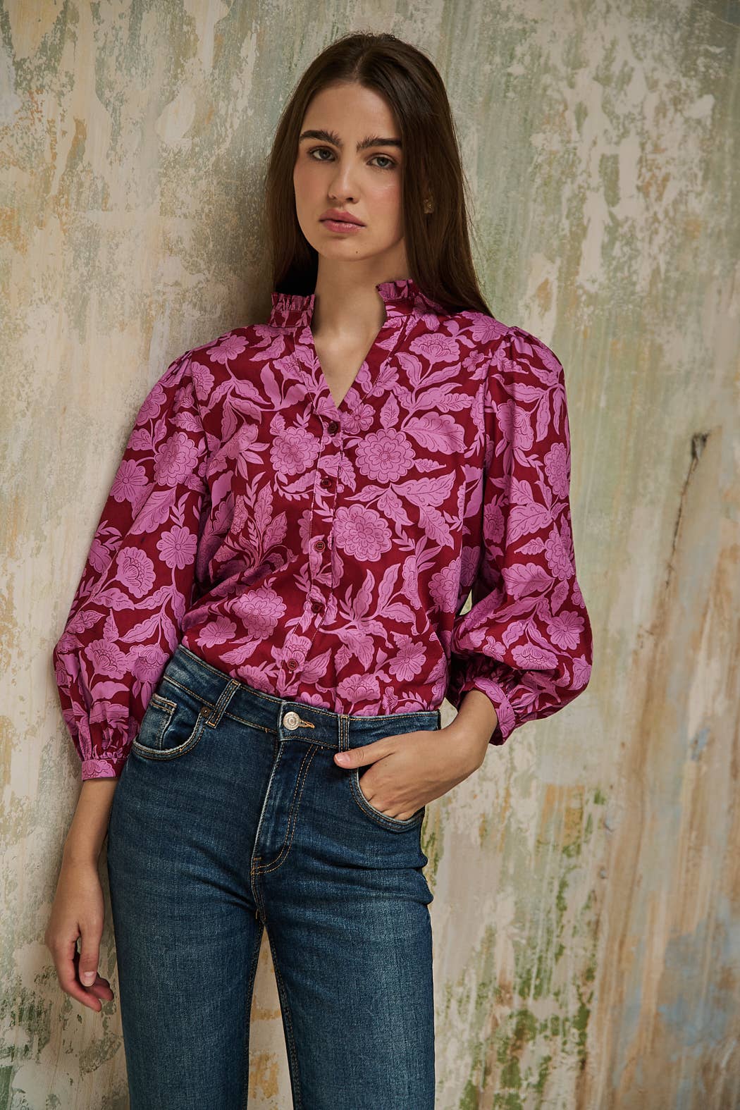 Eunice Floral Top