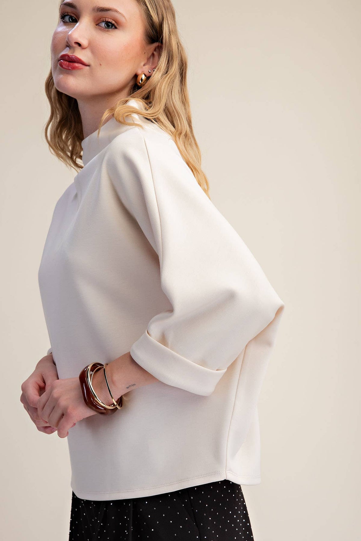 Mellow Days Sweatshirt-Ivory