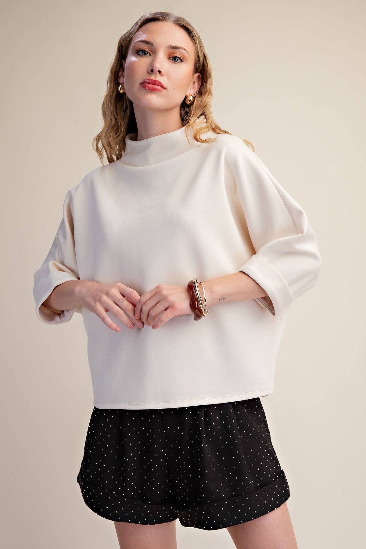 Mellow Days Sweatshirt-Ivory