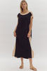 Everyday Easy Knit Dress- Black