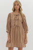 To The Point Dress- Camel