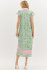 Garden Gathering Floral Midi Dress