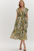 PREORDER: Botanical Babe Midi Dress