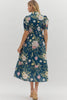 Tropical Midi Dress