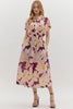 Pretty Petals Floral Midi Dress