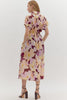 Pretty Petals Floral Midi Dress