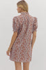 Loving Gaze Mini Dress-Camel