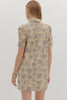 Courtyard Floral Denim Mini Dress