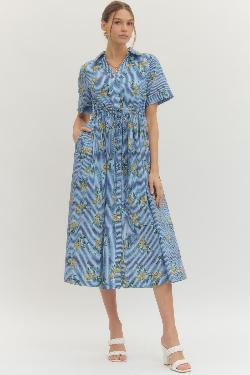 Sunday Stroll Midi Dress