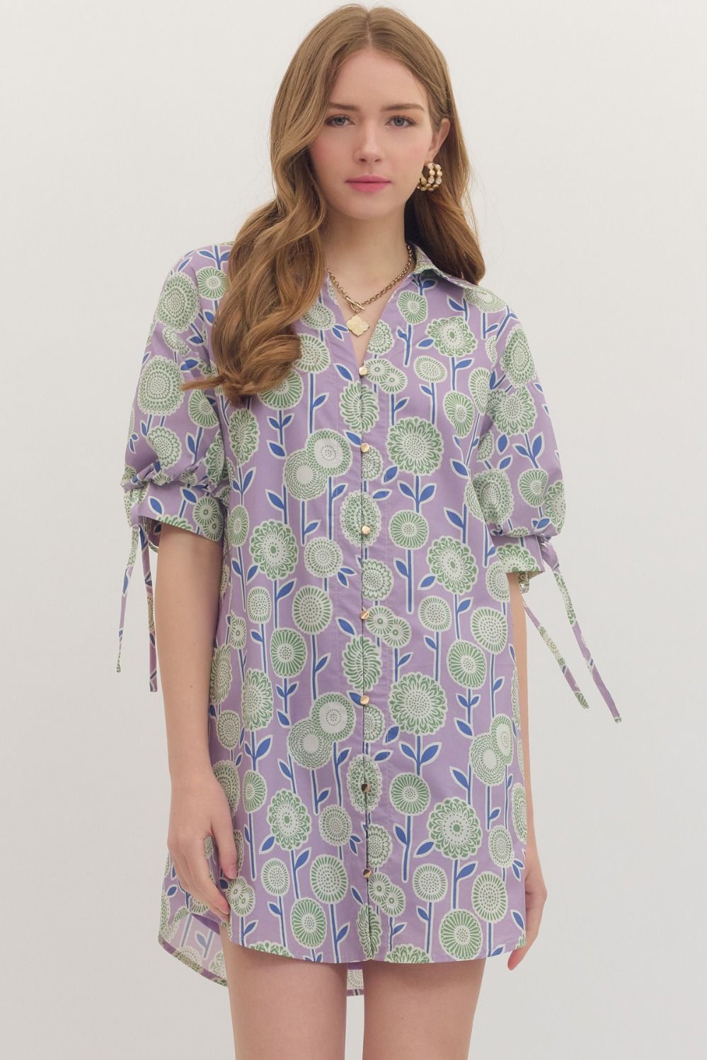 In Full Bloom Mini Dress