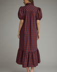Westbury Plaid Midi Dress