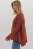 Free Flowing Sweater- Ginger