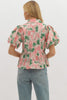 Keene Road Brushstroke Top
