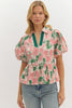 Keene Road Brushstroke Top