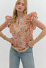 Sunset Florals Top