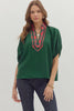 Tree Time Dolman Top-Green