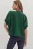 Tree Time Dolman Top-Green