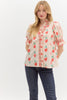 Tea Time Floral Top