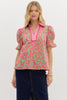 Hillside Blooms Floral Top