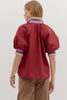Varsity Time Top-Burgundy