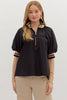 Varsity Time Top-Black