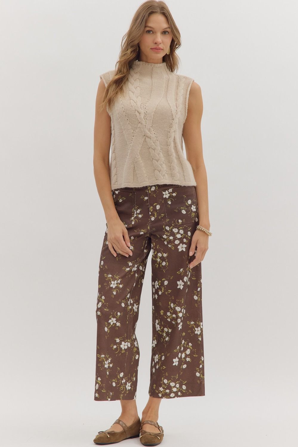 Cult Classic Mock Neck Sweater-Oatmeal