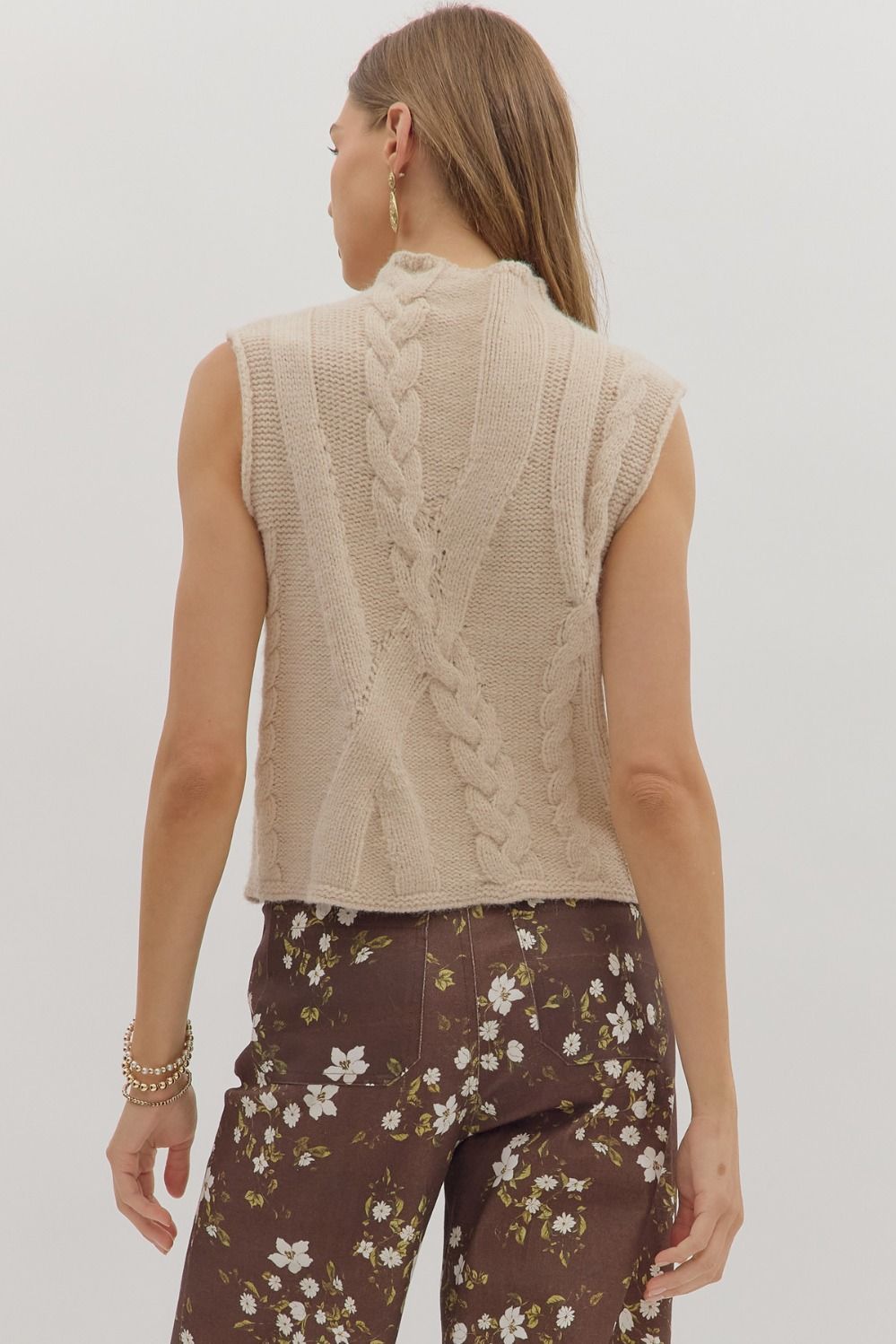 Cult Classic Mock Neck Sweater-Oatmeal