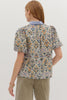 Renaissance Moment Top-Blue