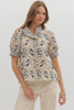 Inspired Floral Embroidered Top