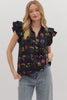 Sweet Shadows Floral Top