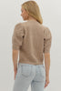 Soft Details Knit Sweater-Mocha