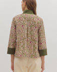 Paisley Days Top-Taupe