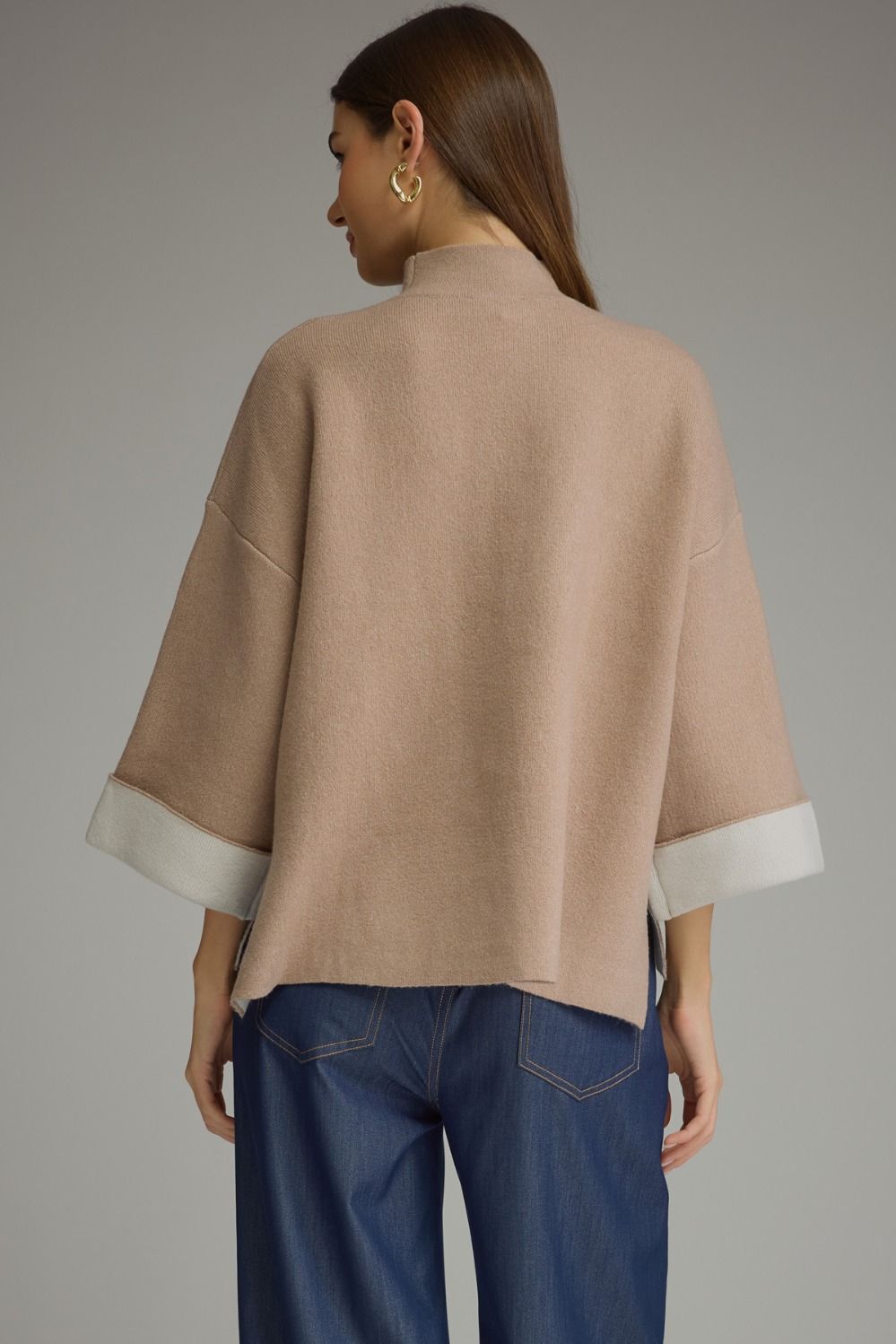 Warmth Edit Sweater-Taupe