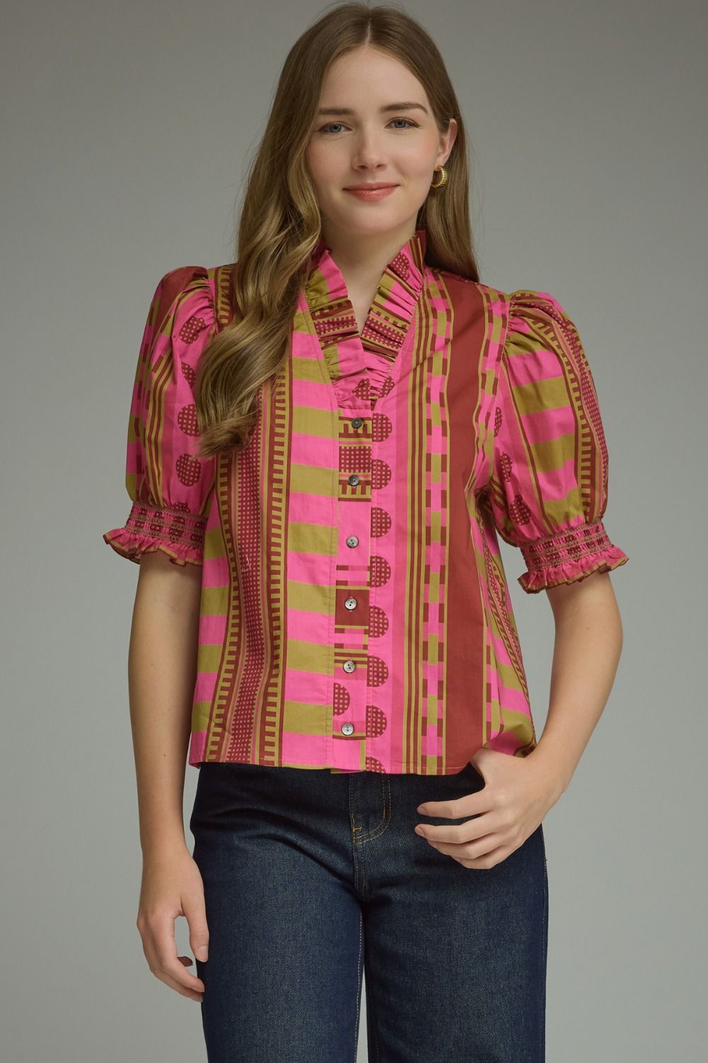 Sweetest Day Puff Sleeve Top