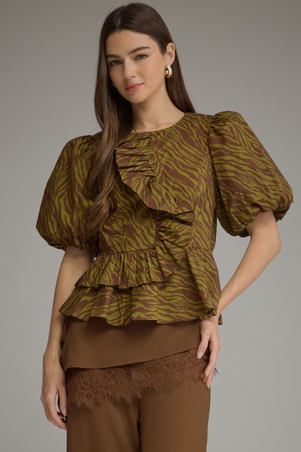 Fierce Beauty Puff Sleeve Top